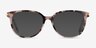 Jasmine Écaille ivoire AcétateMontures de lunettes de vue d'EyeBuyDirect, Avec des Verres Teintés