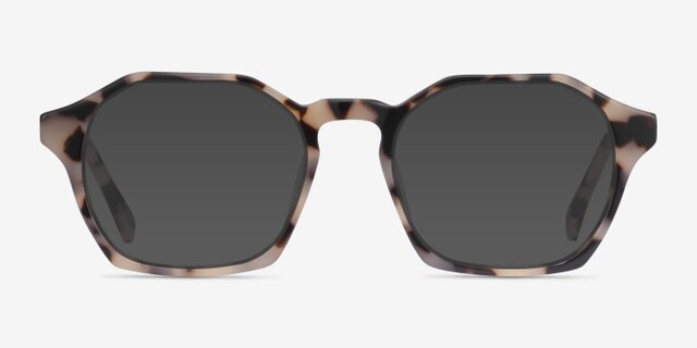 Orchid Ivory Tortoise AcetateEyeglass Frames from EyeBuyDirect, with Tinted Lenses