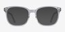 Tower Clear AcetateEyeglass Frames from EyeBuyDirect, with Tinted Lenses