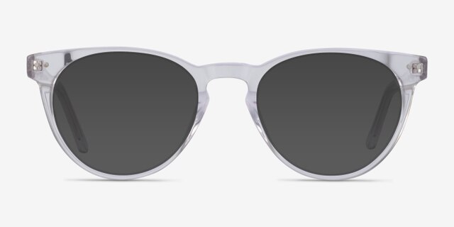 Notting Hill Clear AcetateEyeglass Frames from EyeBuyDirect, with Tinted Lenses