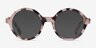 Groove Ivory Tortoise AcetateEyeglass Frames from EyeBuyDirect, with Tinted Lenses