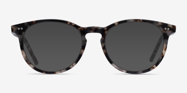 Aura Ivory Tortoise AcetateEyeglass Frames from EyeBuyDirect, with Tinted Lenses