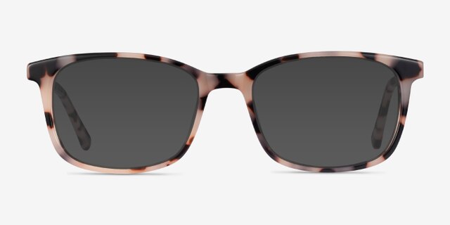 Botanist Ivory Tortoise AcetateEyeglass Frames from EyeBuyDirect, with Tinted Lenses