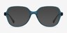 Precious Teal AcetateEyeglass Frames from EyeBuyDirect, with Tinted Lenses