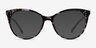 Bijou Tortoise AcetateEyeglass Frames from EyeBuyDirect, with Tinted Lenses