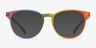 Rainbow Rainbow PlasticEyeglass Frames from EyeBuyDirect, with Tinted Lenses