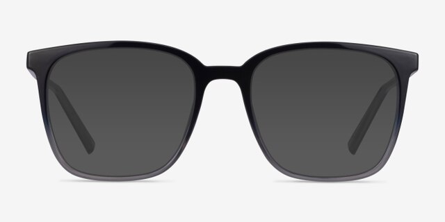 House Gradient Blue PlasticEyeglass Frames from EyeBuyDirect, with Tinted Lenses