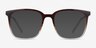 House Gradient Brown PlasticEyeglass Frames from EyeBuyDirect, with Tinted Lenses