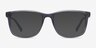 Freeze Clear Gray PlastiqueMontures de lunettes de vue d'EyeBuyDirect, Avec des Verres Teintés