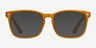 Hope Clear Orange PlasticEyeglass Frames from EyeBuyDirect, with Tinted Lenses