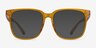 Freedom Clear Orange PlasticEyeglass Frames from EyeBuyDirect, with Tinted Lenses
