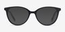 Friend Black Floral AcetateEyeglass Frames from EyeBuyDirect, with Tinted Lenses