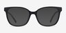 Miracle Black Gold AcetateEyeglass Frames from EyeBuyDirect, with Tinted Lenses