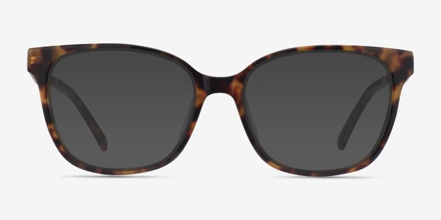 Miracle Tortoise  Gold AcetateEyeglass Frames from EyeBuyDirect, with Tinted Lenses