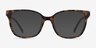 Miracle Tortoise  Gold AcetateEyeglass Frames from EyeBuyDirect, with Tinted Lenses