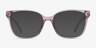 Miracle Pink AcetateEyeglass Frames from EyeBuyDirect, with Tinted Lenses