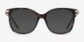 Celestial Tortoise  Gold AcétateMontures de lunettes de vue d'EyeBuyDirect, Avec des Verres Teintés
