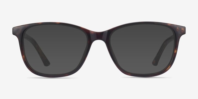 Paint Tortoise PlasticEyeglass Frames from EyeBuyDirect, with Tinted Lenses