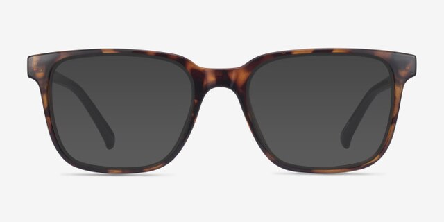 Boat Tortoise Navy PlasticEyeglass Frames from EyeBuyDirect, with Tinted Lenses