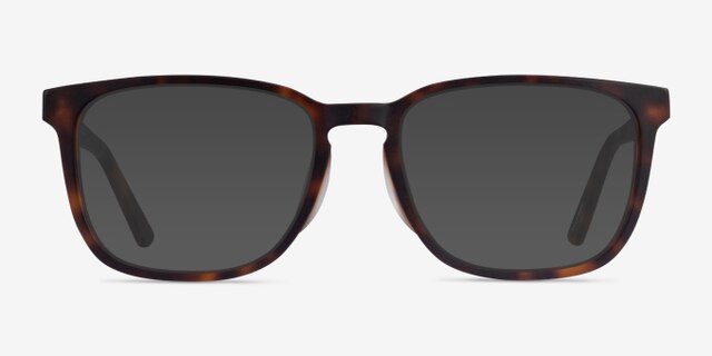 Radio Matte Tortoise AcetateEyeglass Frames from EyeBuyDirect, with Tinted Lenses