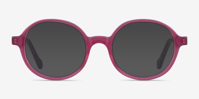 Confetti Pink Purple AcetateEyeglass Frames from EyeBuyDirect, with Tinted Lenses