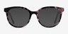 Popcorn Floral Pink AcétateMontures de lunettes de vue d'EyeBuyDirect, Avec des Verres Teintés