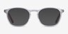 Skate Clear Red AcétateMontures de lunettes de vue d'EyeBuyDirect, Avec des Verres Teintés