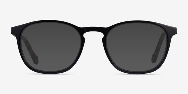 Skate Black Tortoise AcétateMontures de lunettes de vue d'EyeBuyDirect, Avec des Verres Teintés