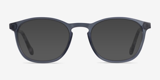 Skate Clear Gray Tortoise AcetateEyeglass Frames from EyeBuyDirect, with Tinted Lenses