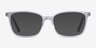 Travel Clear Tortoise AcetateEyeglass Frames from EyeBuyDirect, with Tinted Lenses