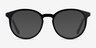 Saturn Black Tortoise AcetateEyeglass Frames from EyeBuyDirect, with Tinted Lenses