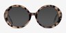 Voila Ivory Tortoise AcetateEyeglass Frames from EyeBuyDirect, with Tinted Lenses