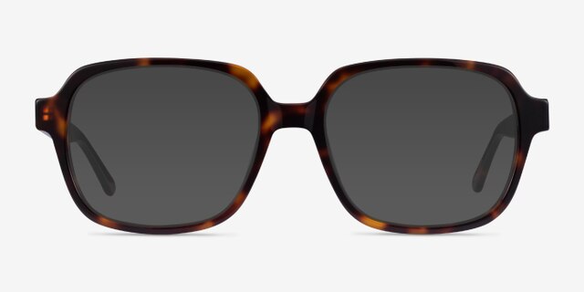 Kurt Tortoise AcetateEyeglass Frames from EyeBuyDirect, with Tinted Lenses