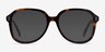 Tripp Tortoise AcetateEyeglass Frames from EyeBuyDirect, with Tinted Lenses