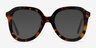 Cathy Écailles AcétateMontures de lunettes de vue d'EyeBuyDirect, Avec des Verres Teintés