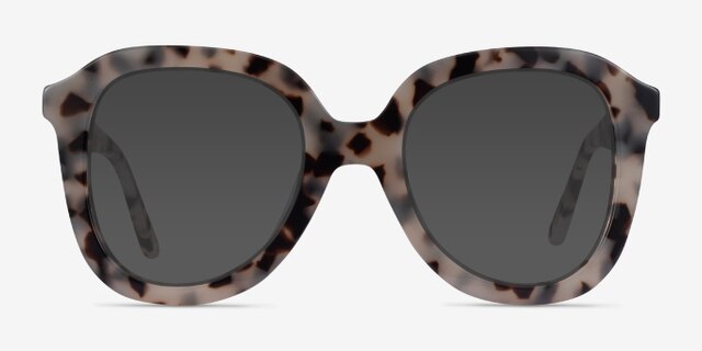 Cathy Écaille ivoire AcétateMontures de lunettes de vue d'EyeBuyDirect, Avec des Verres Teintés