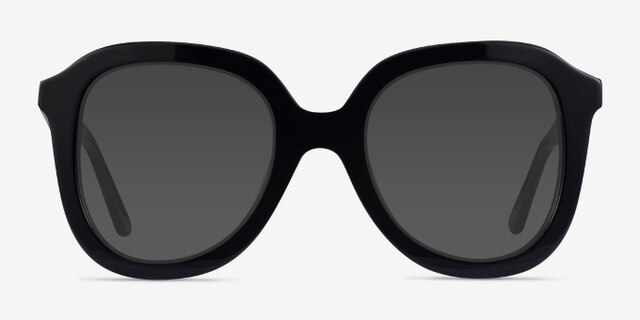 Cathy Black AcetateEyeglass Frames from EyeBuyDirect, with Tinted Lenses