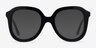 Cathy Black AcetateEyeglass Frames from EyeBuyDirect, with Tinted Lenses