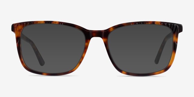 Meridian Tortoise AcetateEyeglass Frames from EyeBuyDirect, with Tinted Lenses