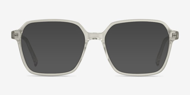 Bucolic Clear Yellow AcétateMontures de lunettes de vue d'EyeBuyDirect, Avec des Verres Teintés