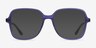 Bloom Clear Purple AcétateMontures de lunettes de vue d'EyeBuyDirect, Avec des Verres Teintés