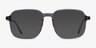 Ozone Clear Gray AcetateEyeglass Frames from EyeBuyDirect, with Tinted Lenses