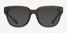 Life Clear Dark Green AcetateEyeglass Frames from EyeBuyDirect, with Tinted Lenses