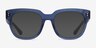 Life Clear Blue AcetateEyeglass Frames from EyeBuyDirect, with Tinted Lenses