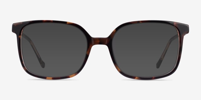 Orient Tortoise AcetateEyeglass Frames from EyeBuyDirect, with Tinted Lenses