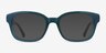 Neon Iridescent Dark Green AcetateEyeglass Frames from EyeBuyDirect, with Tinted Lenses