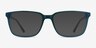 Prismatic Iridescent Green AcetateEyeglass Frames from EyeBuyDirect, with Tinted Lenses