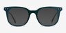 Kaleidoscope Iridescent Dark Green AcetateEyeglass Frames from EyeBuyDirect, with Tinted Lenses
