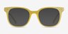 Kaleidoscope Iridescent Yellow AcetateEyeglass Frames from EyeBuyDirect, with Tinted Lenses