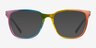 Optimist Rainbow PlasticEyeglass Frames from EyeBuyDirect, with Tinted Lenses